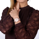 Michael Kors Ritz Chronograph Mother of Pearl White Dial Two Tone Steel Strap Watch For Women - MK6769 Buy Now By Michael Kors