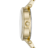 Michael Kors Parker Analog Gold Dial Gold Steel Strap Watch For Women - MK6833 Buy Now By Michael Kors