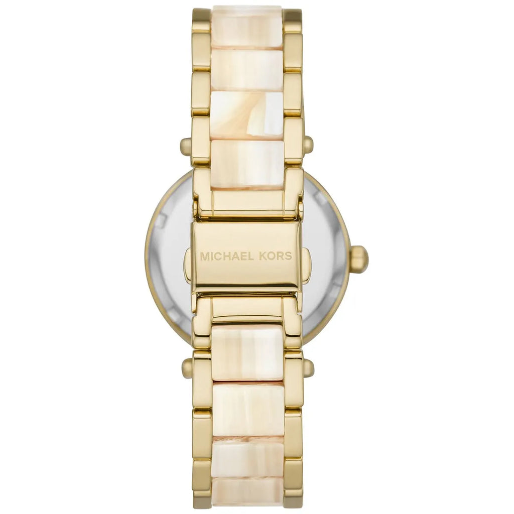 Michael Kors Parker Analog Gold Dial Gold Steel Strap Watch For Women - MK6833 Buy Now By Michael Kors