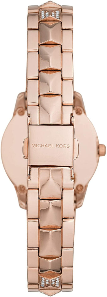 Michael Kors Runway Mother of Pearl Dial Rose Gold Steel Strap Watch For Women - MK6856 Buy Now By Michael Kors