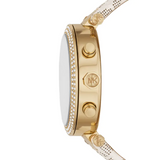 Michael Kors Parker Chronograph White Dial White Leather Strap Watch For Women - MK6916 Buy Now By Michael Kors