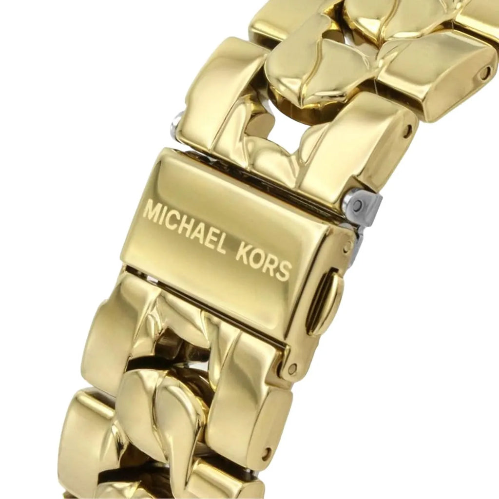 Michael Kors Ritz Chronograph Gold Dial Gold Steel Strap Watch For Women - MK6937 Buy Now By Michael Kors
