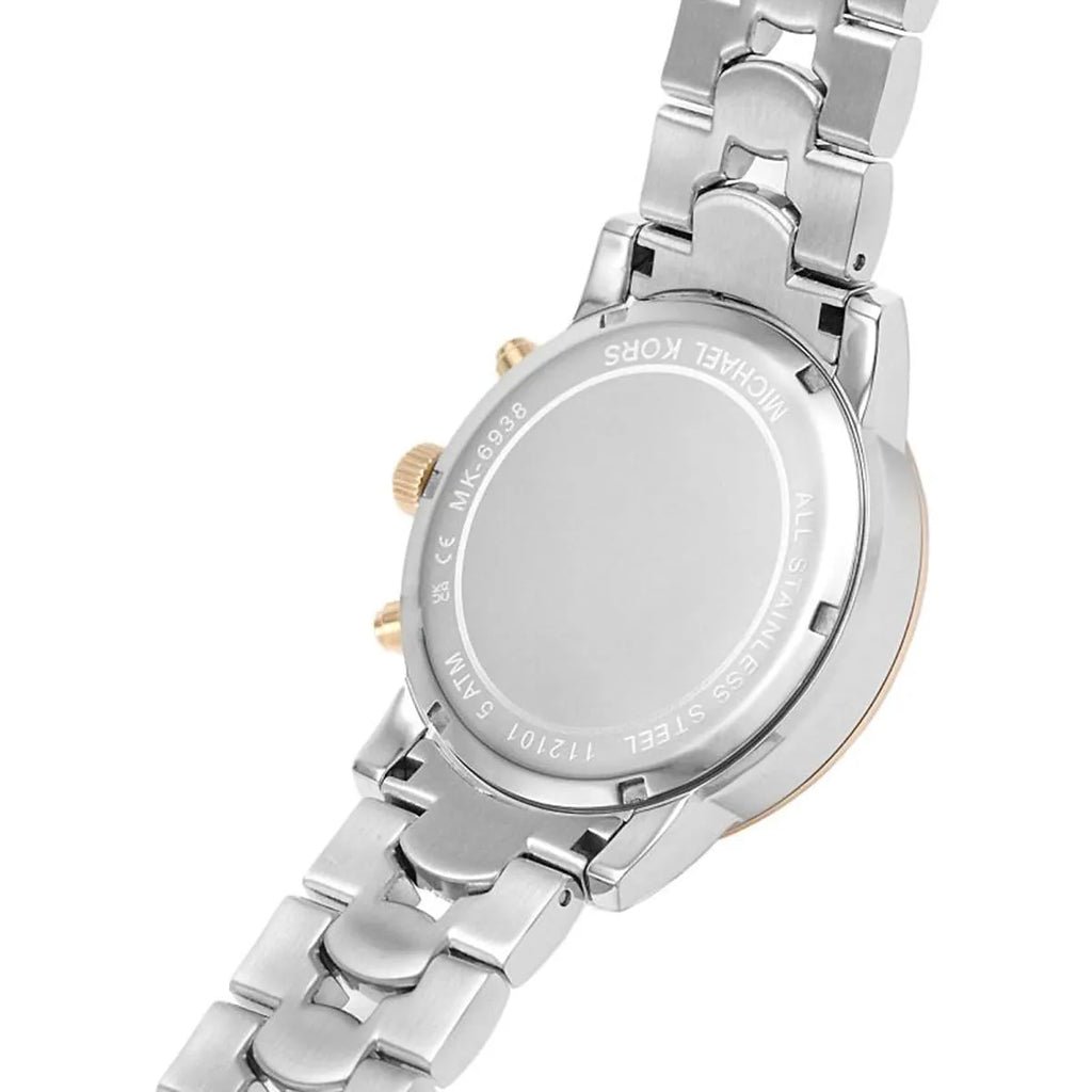 Michael Kors Ritz Chronograph Silver Dial Two Tone Steel Strap Watch For Women - MK6938 Buy Now By Michael Kors