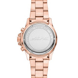 Michael Kors Everest Chronograph Black Dial Rose Gold Steel Strap Watch for Women - MK6972 Buy Now By Michael Kors