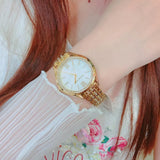 Michael Kors Mindy Three Hand White Dial Rose Gold Steel Strap Watch for Women - MK7078 Buy Now By Michael Kors