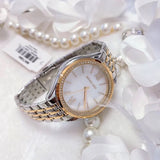 Michael Kors Mindy Three Hand White Dial Two Tone Steel Strap Watch For Women - MK7084 Buy Now By Michael Kors