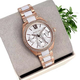 Michael Kors Janelle Multifunction Silver Dial Two Tone Steel Strap Watch For Women - MK7131 Buy Now By Michael Kors