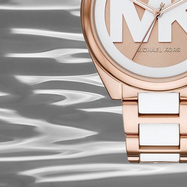 Michael Kors Janelle Three Hand Rose Gold Dial Two Tone Steel Strap Watch For Women - MK7134 Buy Now By Michael Kors