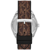 Michael Kors Jessa Multifunction Silver Dial Brown Leather Strap Watch For Women - MK7205 Buy Now By Michael Kors