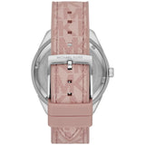 Michael Kors Multifunction Silver Dial Pink Leather Strap Watch For Women - MK7206 Buy Now By Michael Kors