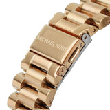 Michael Kors Lexington Chronograph Grey Dial Rose Gold Steel Strap Watch For Women - MK7217 Buy Now By Michael Kors
