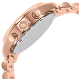 Michael Kors Lexington Chronograph Grey Dial Rose Gold Steel Strap Watch For Women - MK7217 Buy Now By Michael Kors