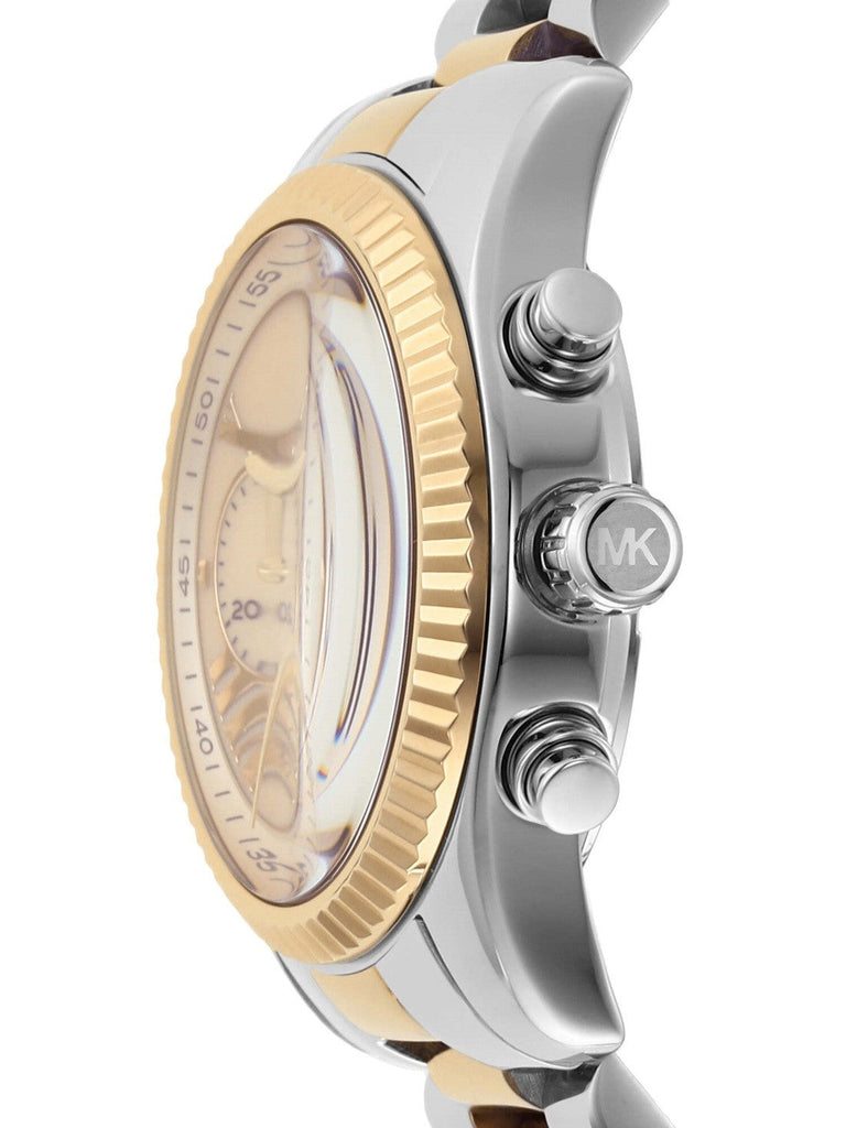 Michael Kors Lexington Chronograph Blue Dial Two Tone Steel Strap Watch For Women - MK7218 Buy Now By Michael Kors