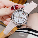 Michael Kors Jessa Quartz Silver Dial Pink Silicone Strap Watch For Women - MK7268 Buy Now By Michael Kors