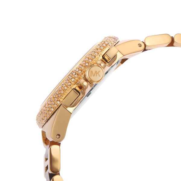 Michael Kors Camille Chronograph Brown Dial Two Tone Steel Strap Watch For Women - MK7269 Buy Now By Michael Kors