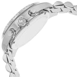 Michael Kors Lexington Chronograph Black Dial Silver Steel Strap Watch For Women - MK7277 Buy Now By Michael Kors