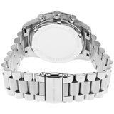 Michael Kors Lexington Chronograph Black Dial Silver Steel Strap Watch For Women - MK7277 Buy Now By Michael Kors