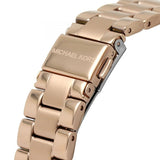 Michael Kors Lennox Three Hand Silver Dial Rose Gold Steel Strap Watch For Women - MK7279 Buy Now By Michael Kors