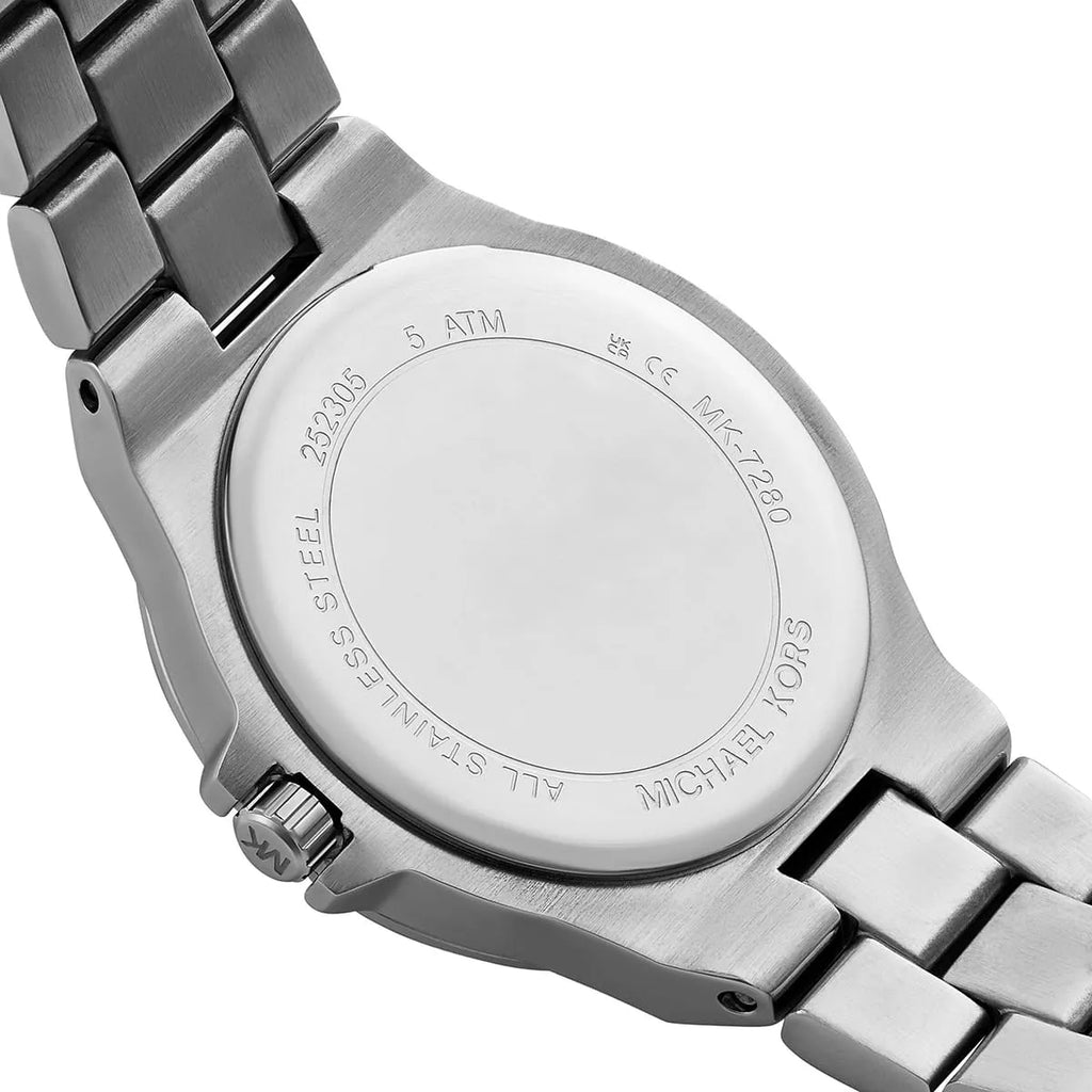 Michael Kors Lennox Three Hand Silver Dial Silver Steel Strap Watch For Women - MK7280 Buy Now By Michael Kors
