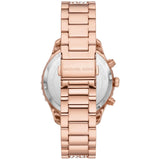Michael Kors Layton Chronograph Rose Gold Dial Rose Gold Steel Strap Watch For Women - MK7285 Buy Now By Michael Kors