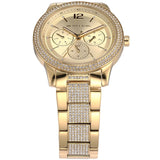 Michael Kors Tibby Multifunction Gold Dial Gold Steel Strap Watch For Women - MK7292 Buy Now By Michael Kors