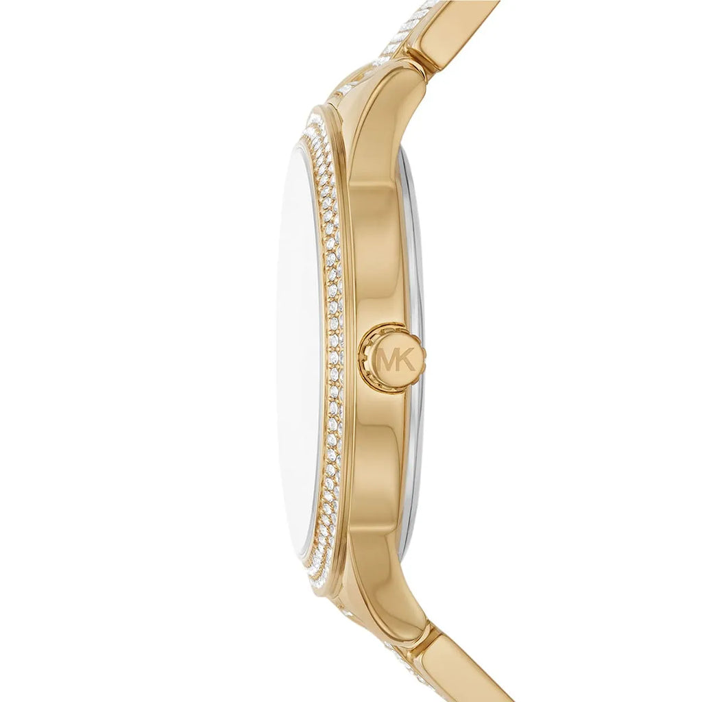 Michael Kors Tibby Multifunction Gold Dial Gold Steel Strap Watch For Women - MK7292 Buy Now By Michael Kors