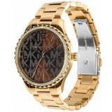 Michael Kors Layton Chronograph Brown Dial Gold Steel Strap Watch For Women - MK7296 Buy Now By Michael Kors