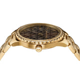 Michael Kors Layton Chronograph Brown Dial Gold Steel Strap Watch For Women - MK7296 Buy Now By Michael Kors