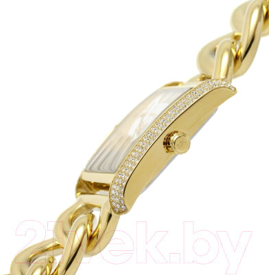 Michael Kors Emery Three Hand Silver Dial Gold Steel Strap Watch For Women - Mk7300 Buy Now By Michael Kors