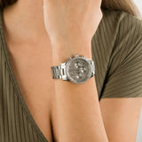 Michael Kors Ritz Chronograph Crystals Silver Dial Silver Steel Strap Watch For Women - MK7301 Buy Now By Michael Kors