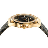 Michael Kors Lennox Three Hand Black Dial Black Leather Strap Watch For Women - MK7307 Buy Now By Michael Kors