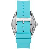 Michael Kors Janelle Quartz Blue Dial Blue Rubber Strap Watch For Women - MK7350 Buy Now By Michael Kors