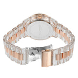 Michael Kors Runway Analog Crystals Rose Gold Dial Two Tone Steel Strap Watch for Women - MK7355 Buy Now By Michael Kors
