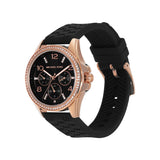 Michael Kors Mini Pilot Black Dial Black Silicone Strap Watch For Women - MK7373 Buy Now By Michael Kors