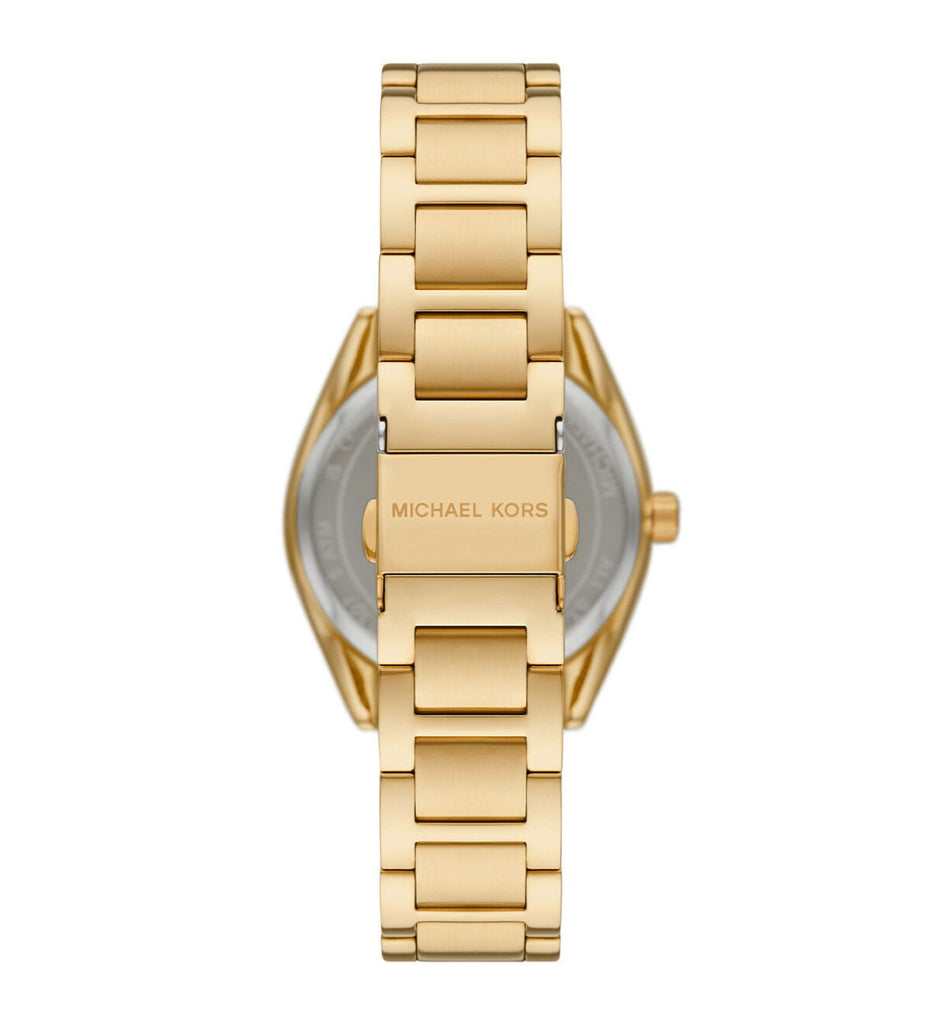 Michael Kors Janelle Quartz Gold Dial Gold Steel Strap Watch For Women - MK7381 Buy Now By Michael Kors