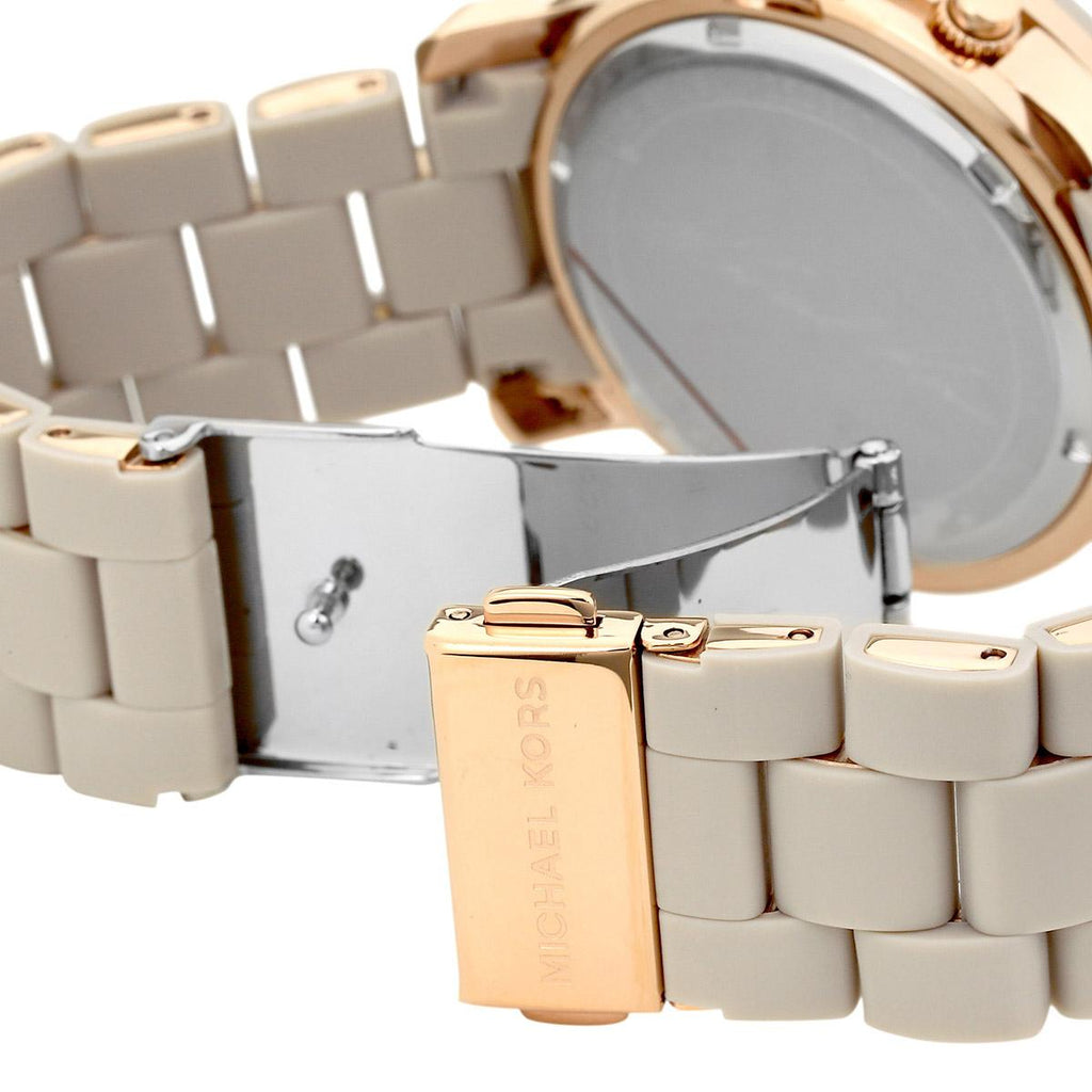 Michael Kors Runway Chronograph Grey Dial Grey Silicone Strap Watch For Women - MK7386 Buy Now By Michael Kors