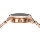 Michael Kors Berkley Chronograph Green Dial Rose Gold Steel Strap Watch For Women - MK7412 Buy Now By Michael Kors
