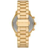 Michael Kors Berkley Chronograph Black Dial Gold Steel Strap Watch For Women - MK7414 Buy Now By Michael Kors