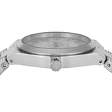 Michael Kors Lennox Pave Three-Hand Crystals Silver Dial Silver Steel Strap Watch for Women - MK7488 Buy Now By Michael Kors