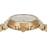 Michael Kors Maren Chronograph Gold Dial Gold Steel Strap Watch for Women - MK7493 Buy Now By Michael Kors