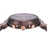 Michael Kors Maren Chronograph Brown Dial Two Tone Steel Strap Watch for Women - MK7496 Buy Now By Michael Kors