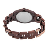 Michael Kors Lennox Analog Brown Dial Two Tone Steel Strap Watch for Women - MK7501 Buy Now By Michael Kors