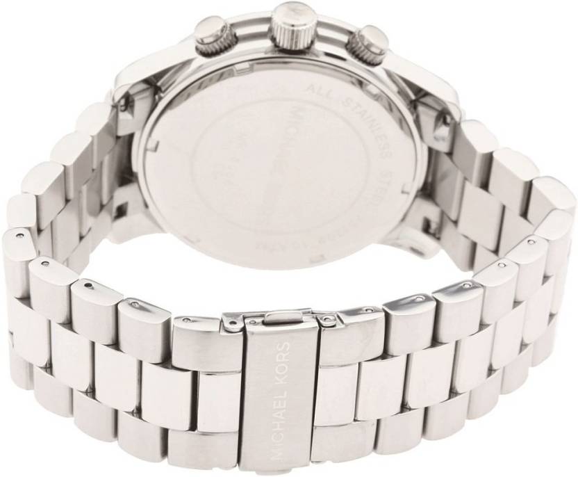Michael Kors Runway Silver Dial Silver Steel Strap Watch for Men- MK8086 Buy Now By Michael Kors
