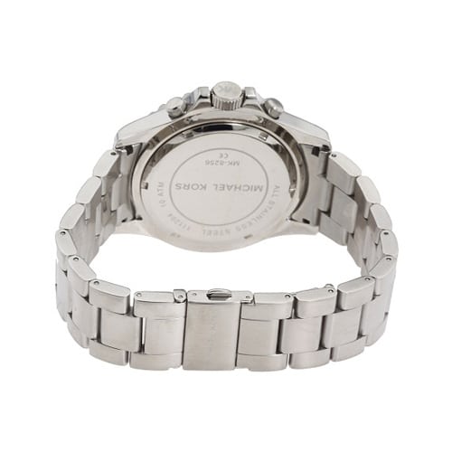 Michael Kors Everest Chronograph Black Dial Silver Steel Strap Watch For Men - MK8256 Buy Now By Michael Kors