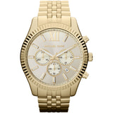 Michael Kors Lexington Gold Dial Gold Steel Strap Watch for Men - MK8281 Buy Now By Michael Kors