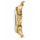 Michael Kors Runway Stop Hunger Blue Dial Gold Steel Strap Watch for Men - MK8315 Buy Now By Michael Kors