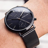 Michael Kors Jaryn Black Dial Black Stainless Steel Strap Watch for Men - MK8504 Buy Now By Michael Kors