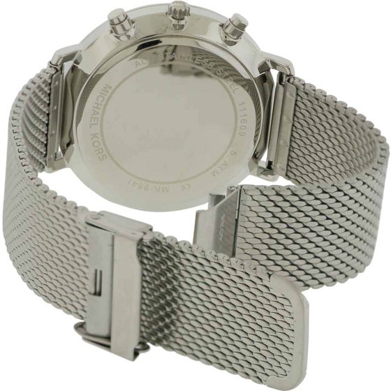 Michael Kors Jaryn Silver Dial Silver Mesh Bracelet Watch for Men - MK8541 Buy Now By Michael Kors