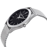 Michael Kors Slim Runway Analog Black Dial Silver Mesh Bracelet Watch For Men - MK8606 Buy Now By Michael Kors