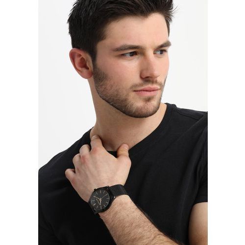 Michael Kors Slim Runway Black Dial Black Mesh Strap Watch for Women - MK8607 Buy Now By Michael Kors